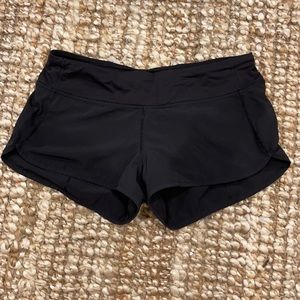 Lululemon Black Speed Up Short